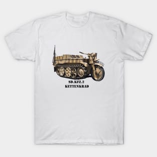 Sd.Kfz. Kettenkrad half-track motorcycle T-Shirt